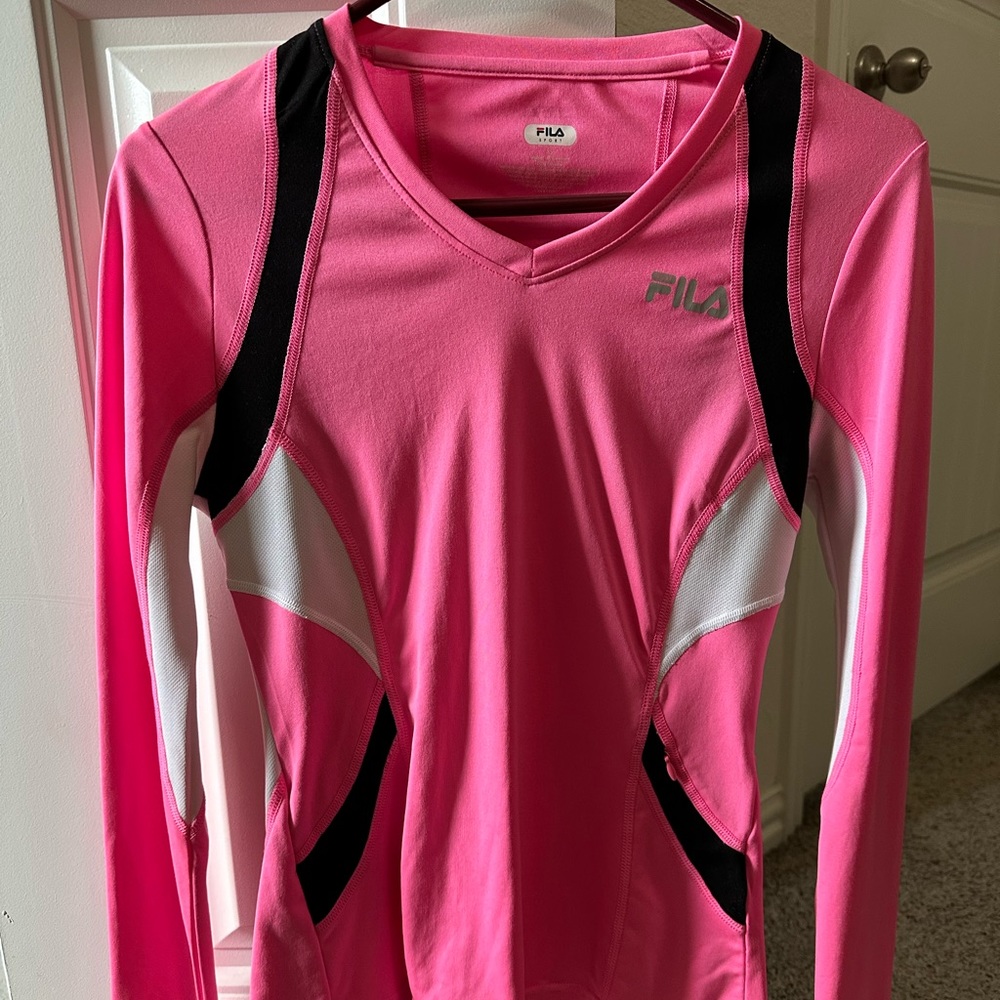 FILA Sport Performance Dri-Fit Long Sleeve Top
